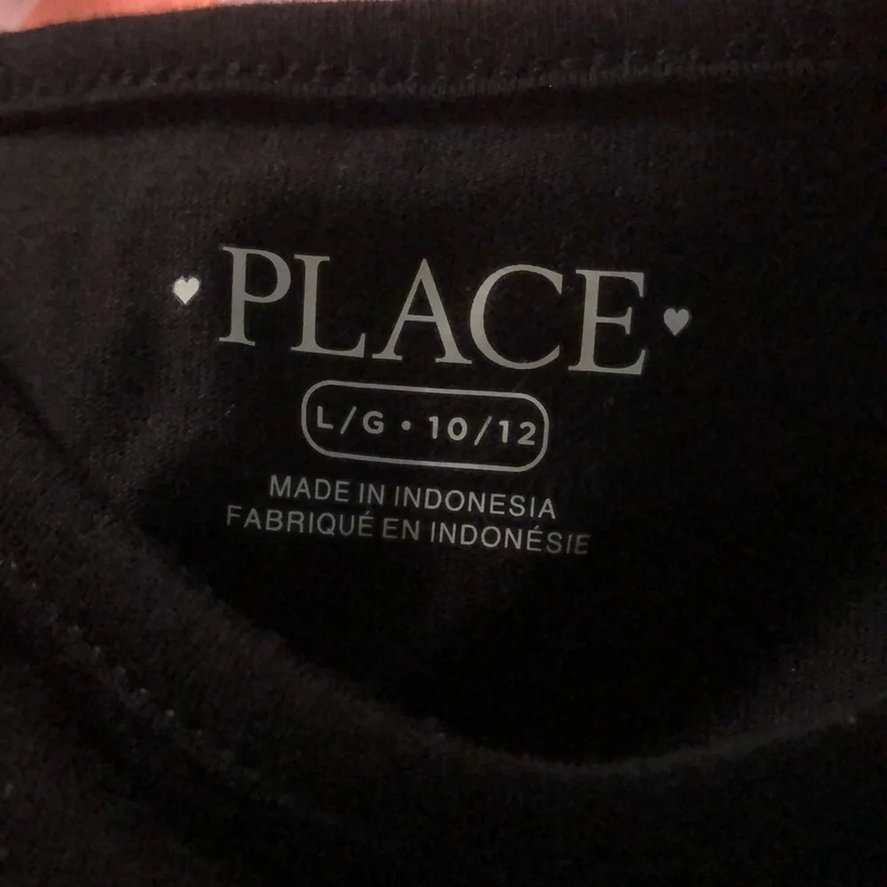 NWT Girl’s The Children’s Place Christmas Sequins Black Shirt w/ Unicorn & More - Picture 5 of 6